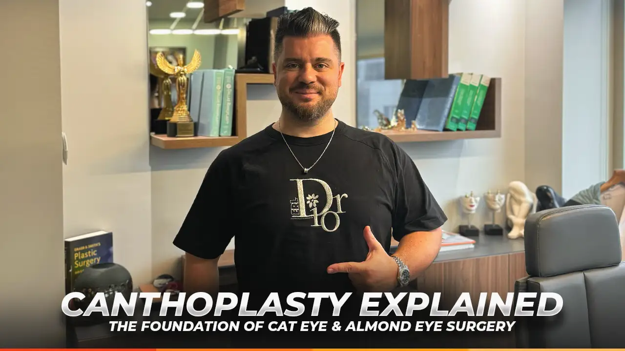 Canthoplasty Explained The Foundation of Cat Eye & Almond Eye Surgery - Dr Furkan Certel