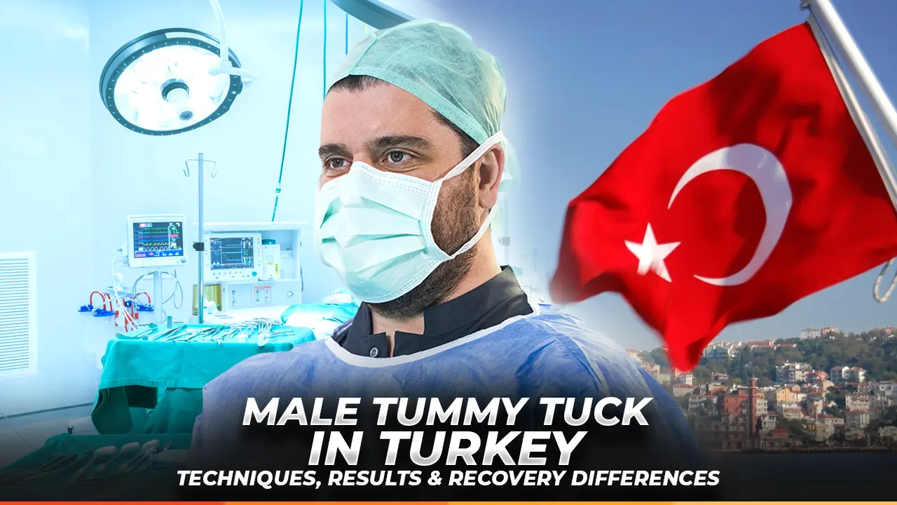 Male Tummy Tuck in Turkey Techniques, Results & Recovery Differences - Dr Furkan Certel